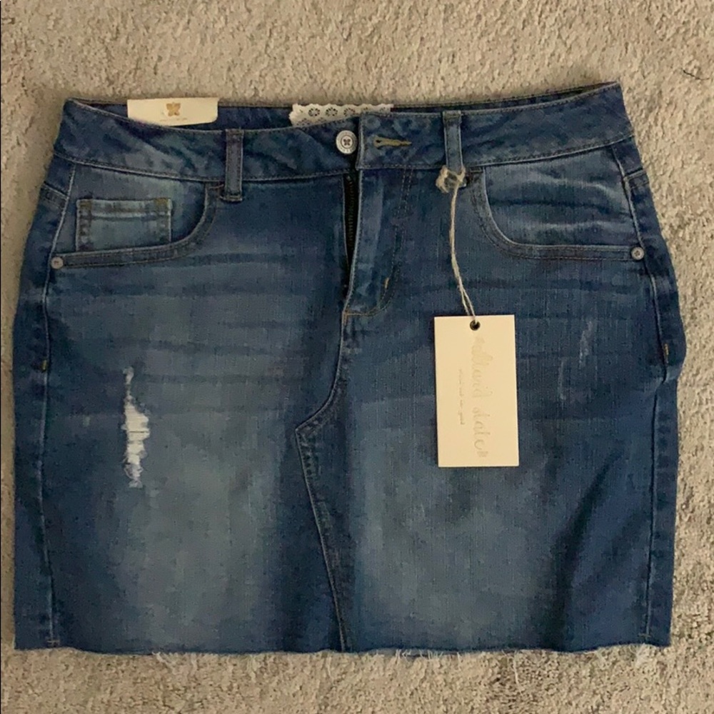 Brand new Altered State Jean Skirt size S